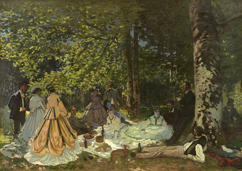 Lunch on the Grass W62 - Claude Monet