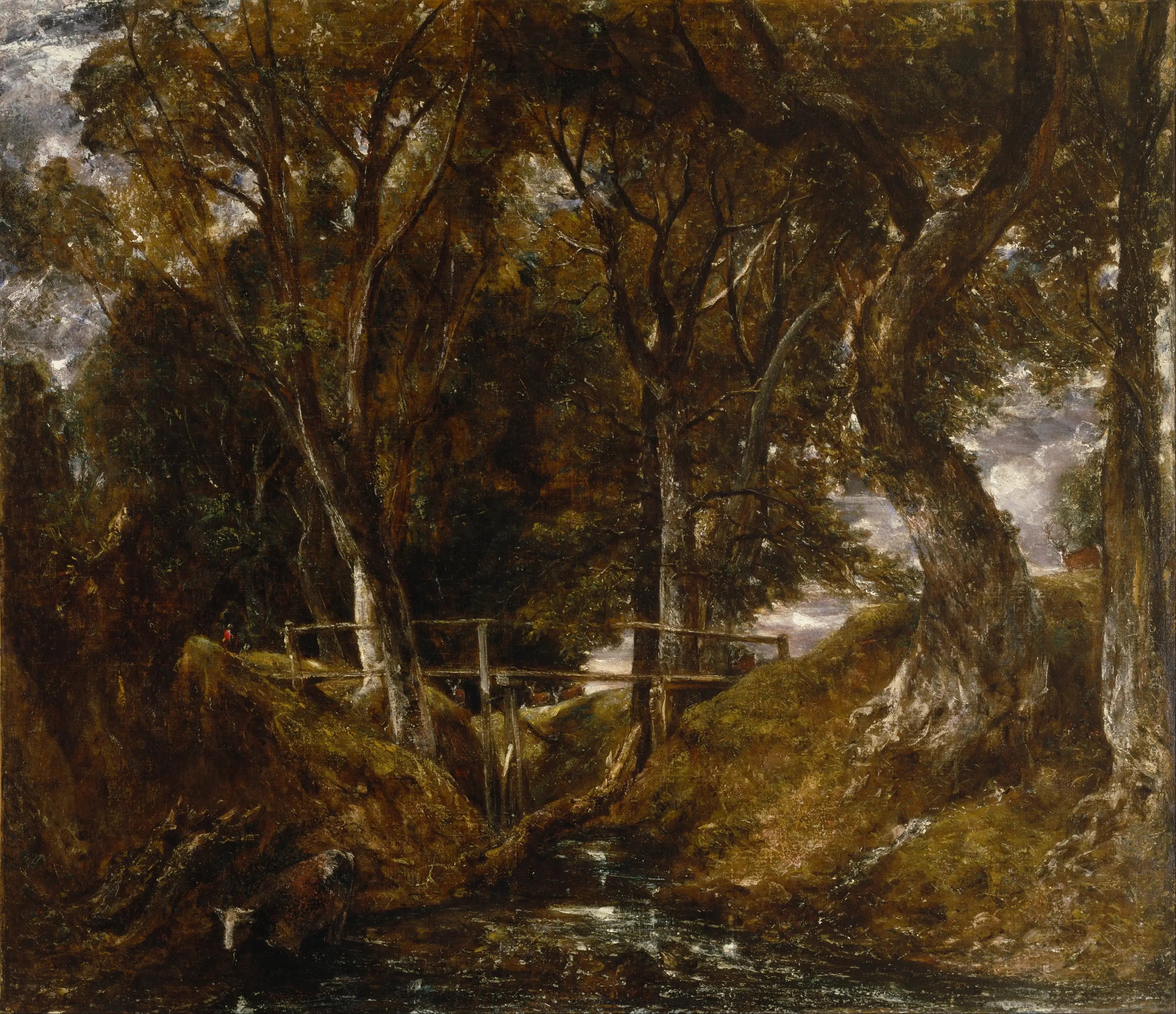 Le Dell à Helmingham Park - John Constable - Alpha Reproduction