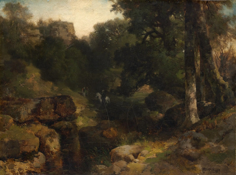 The Dell - Thomas Moran