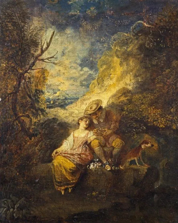 The Sparrow Hunter - Antoine Watteau