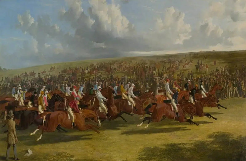 The Derby, 1844: the start - John Frederick Herring, Sr.