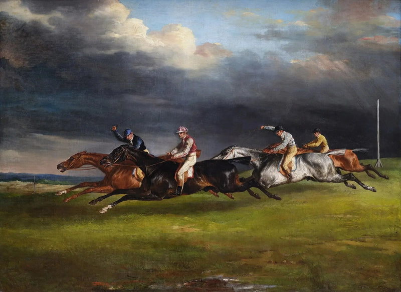 The Epsom Derby - Théodore Géricault