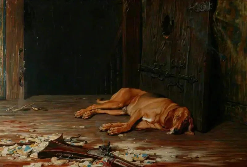 The Last of the Garrison - Briton Rivière