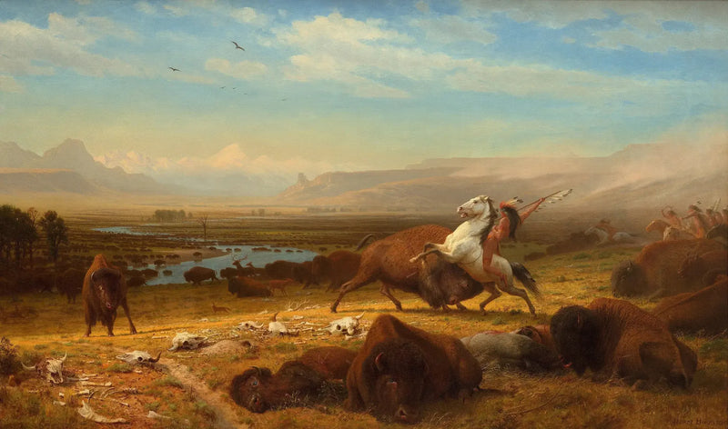 The Last of the Bison - Albert Bierstadt