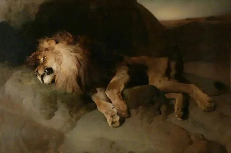 The Desert - Edwin Henry Landseer