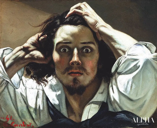 Le Désespéré - Gustave Courbet - Reproductions de tableaux et peintures haut de gamme