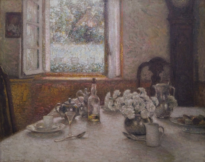 The Dessert - Henri Le Sidaner