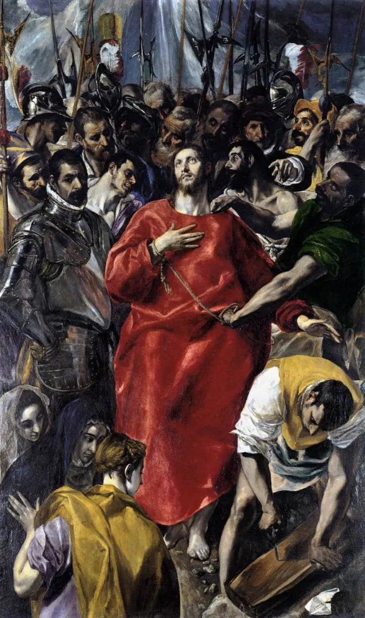 The Descent from the Cross. Contini Bonacossi Collection - El Greco