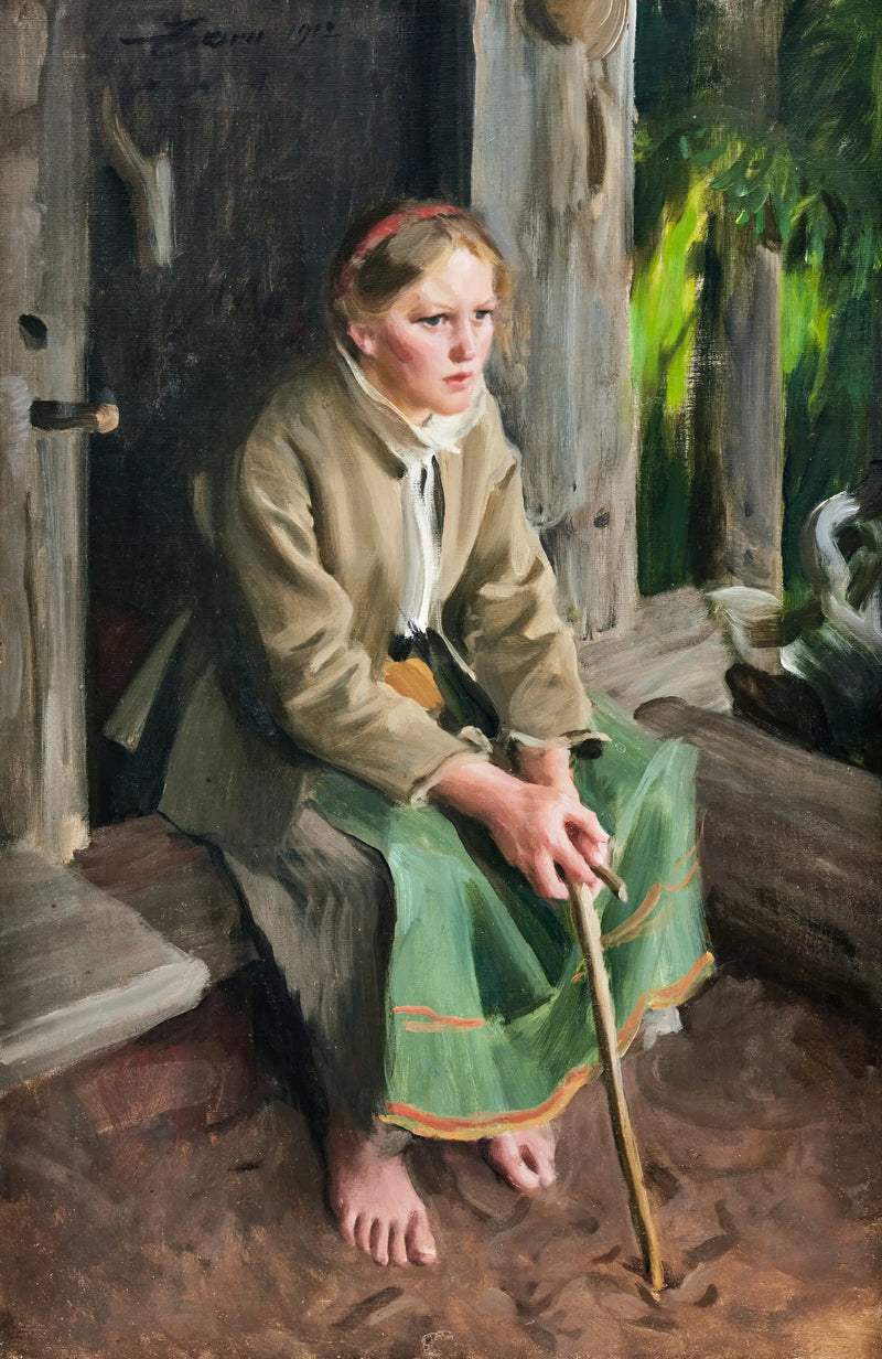 The Shepherdess's Sunday - Anders Zorn