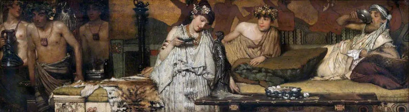 The Dinner - Lawrence Alma-Tadema