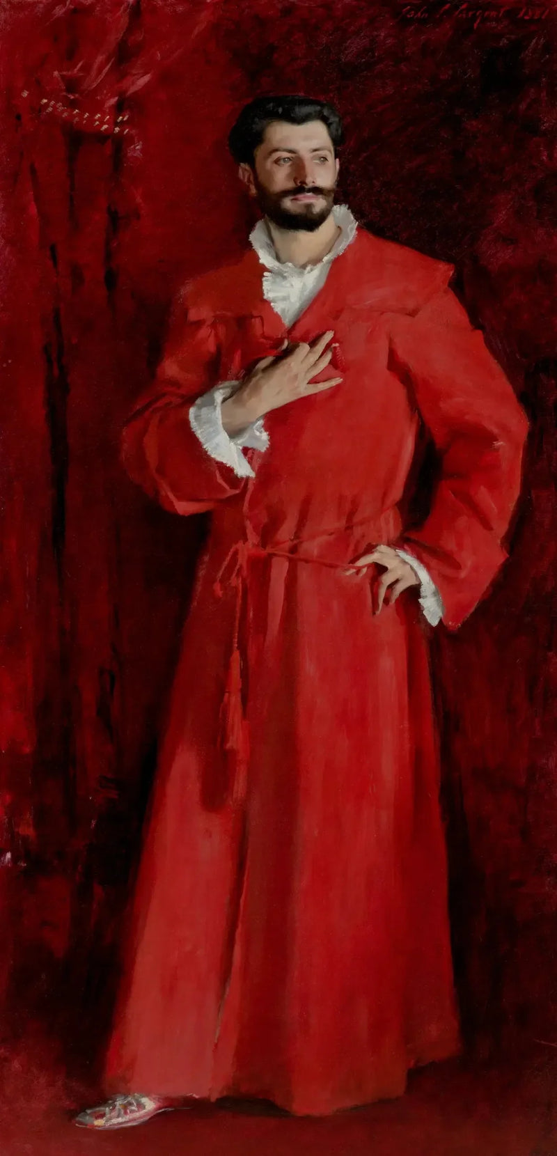 Doctor Pozzi at Home - John Singer Sargent