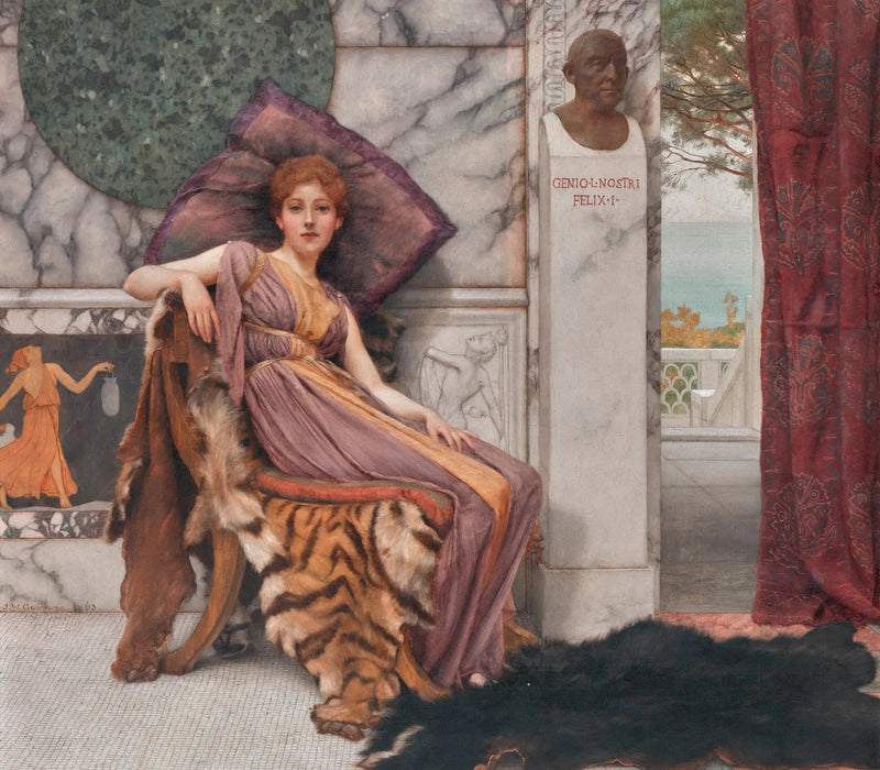 The Dolce Far Niente (1893) - John William Godward