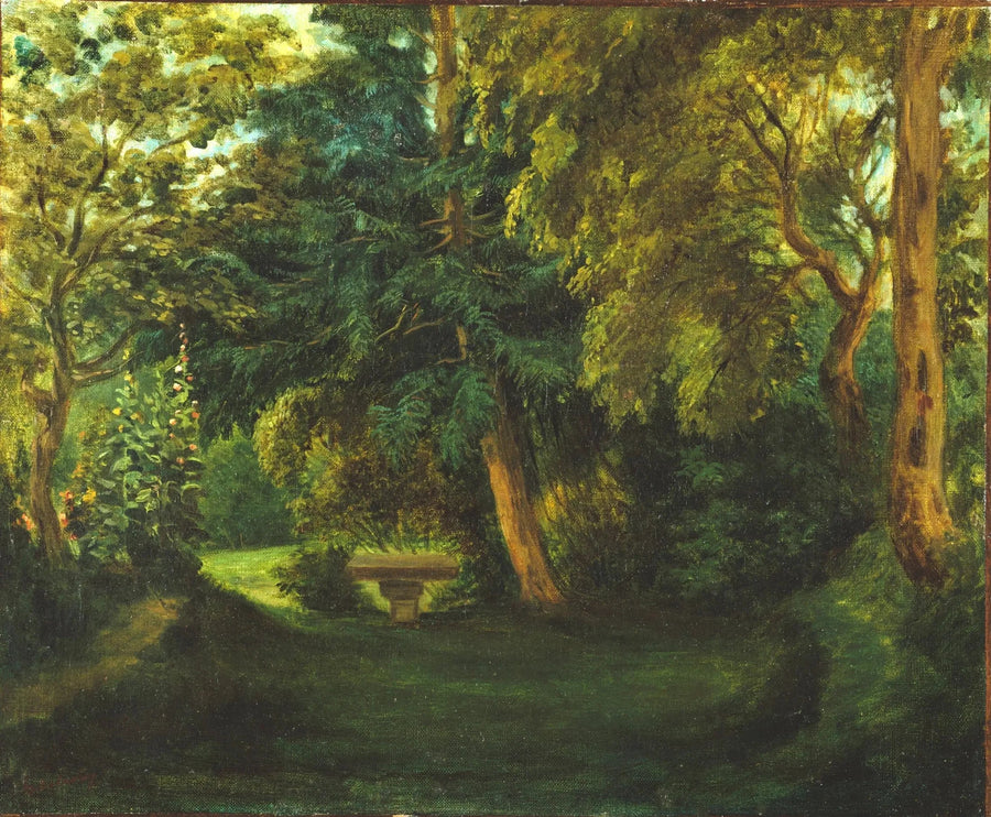 The estate of George Sand in Nohant - Eugène Delacroix