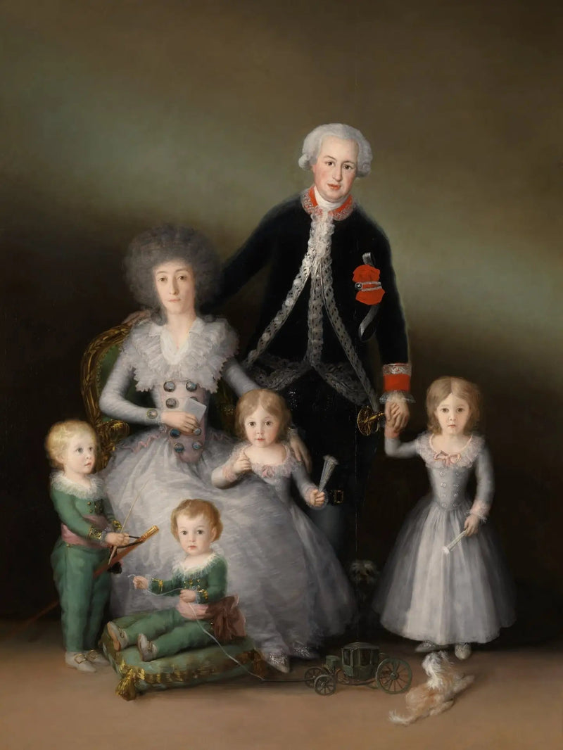 The Duke of Osuna and His Children - Francisco de Goya