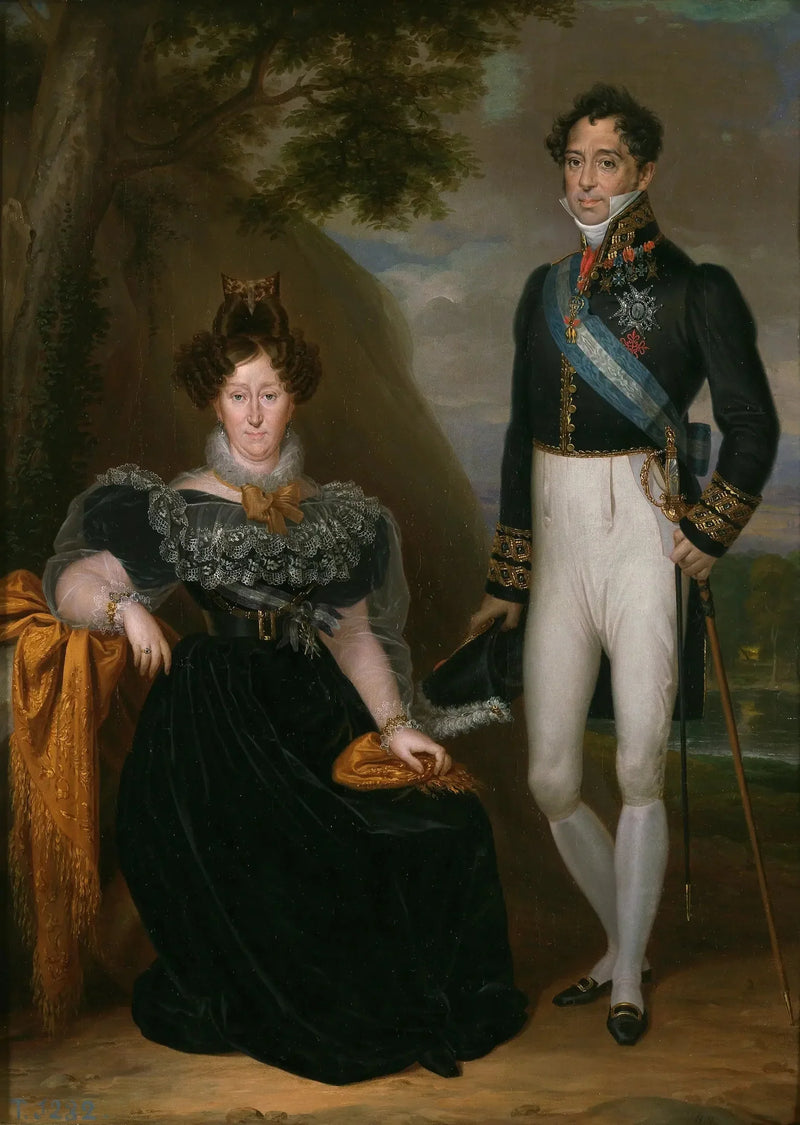 The Duke and Duchess of San Fernando de Quiroga - Rafael Tejeo
