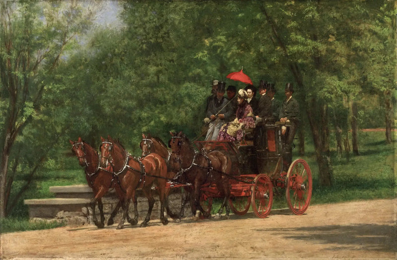 The Fairman Rogers Four-in-Hand - Thomas Eakins