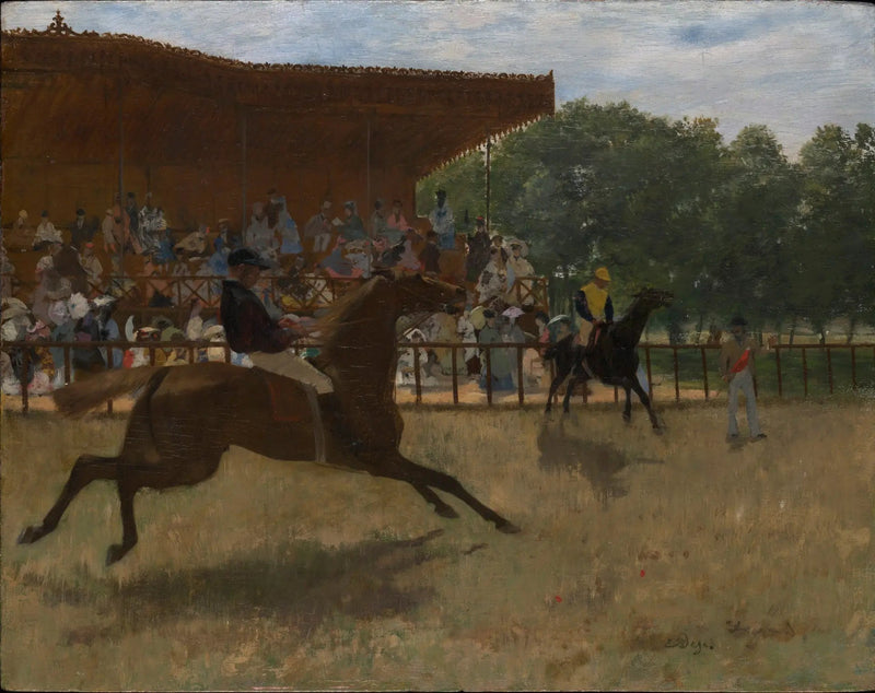 The False Start - Edgar Degas