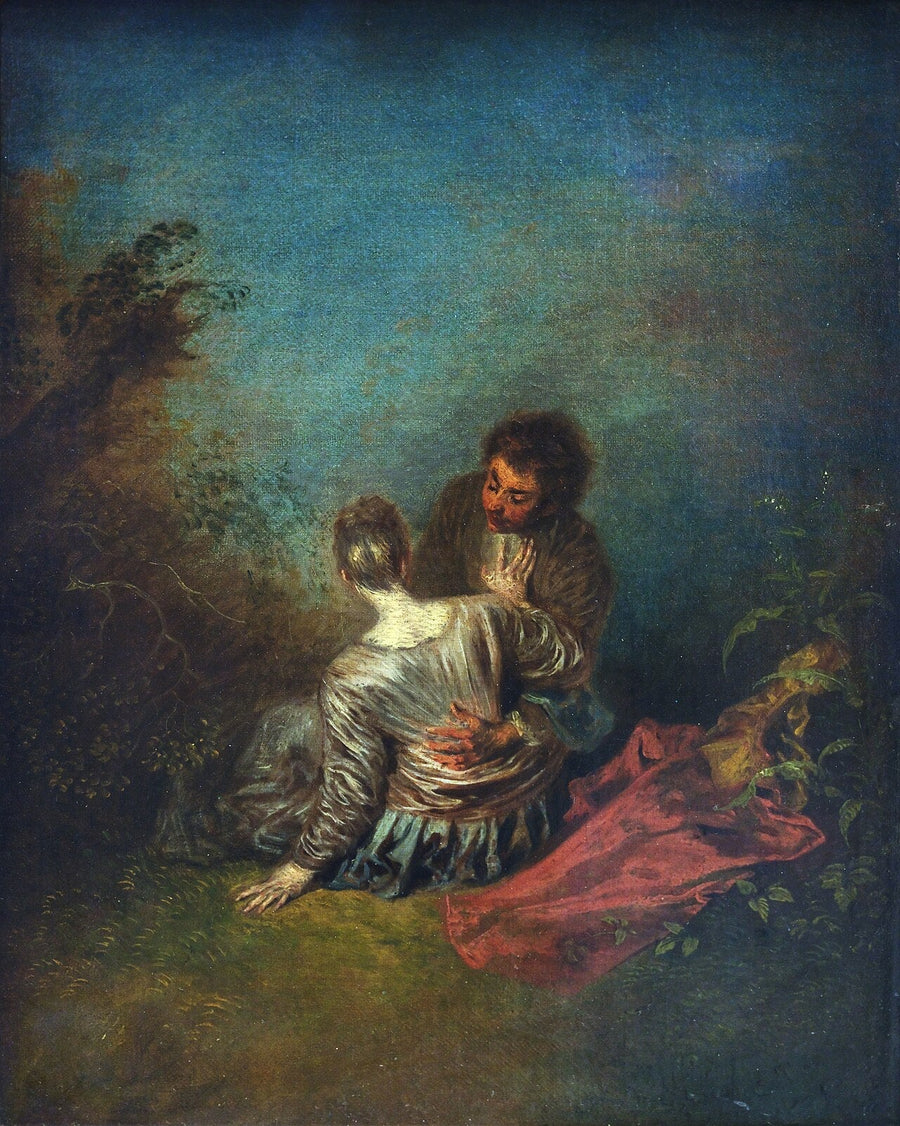 The Faux Pas - Antoine Watteau