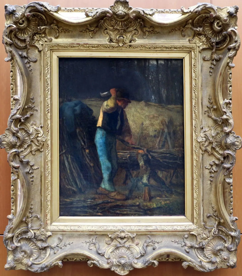The Wood Splitter - Jean-François Millet