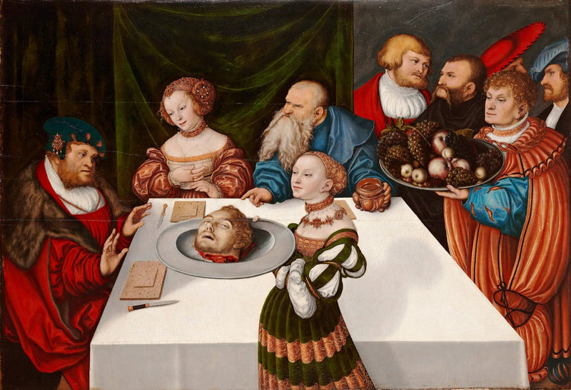 The Feast of Herod - Lucas Cranach the Elder