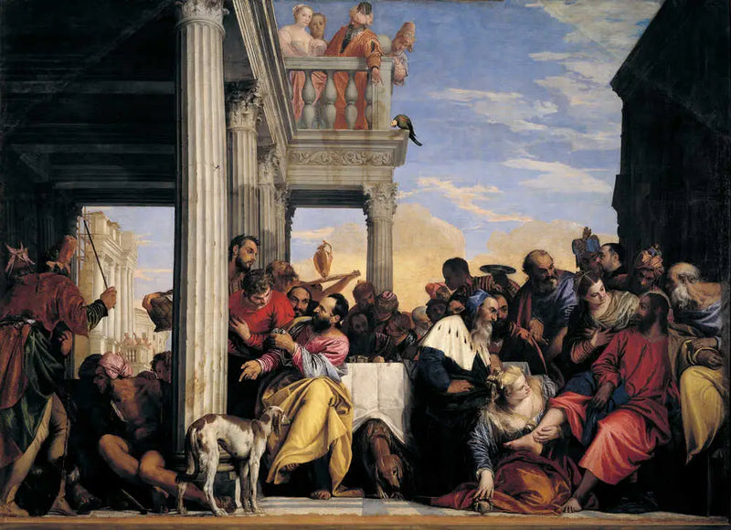 The Feast in the House of Simon the Pharisee (Veronese, Turin) - Paul Véronèse