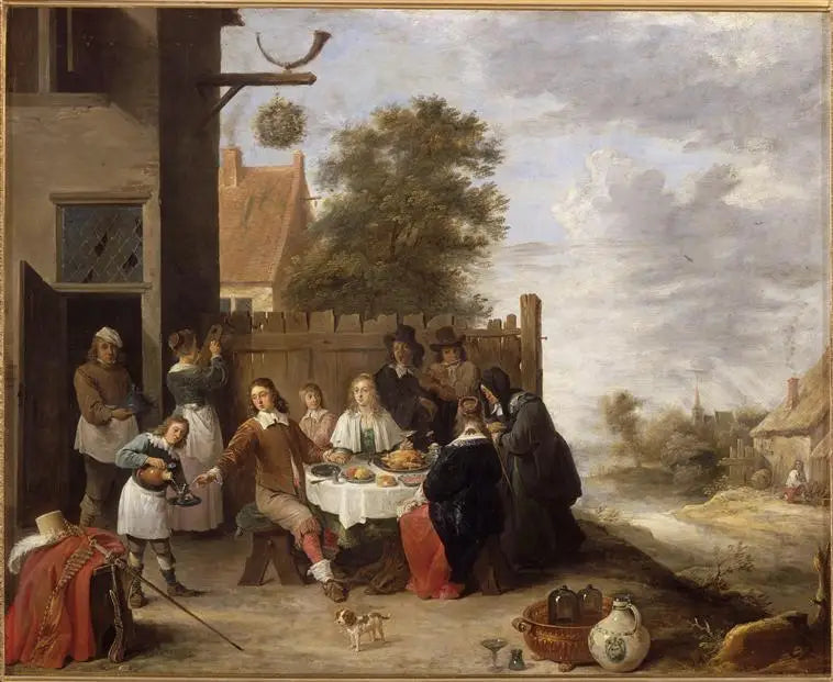 The Feast of the Prodigal Son - David Teniers the Younger
