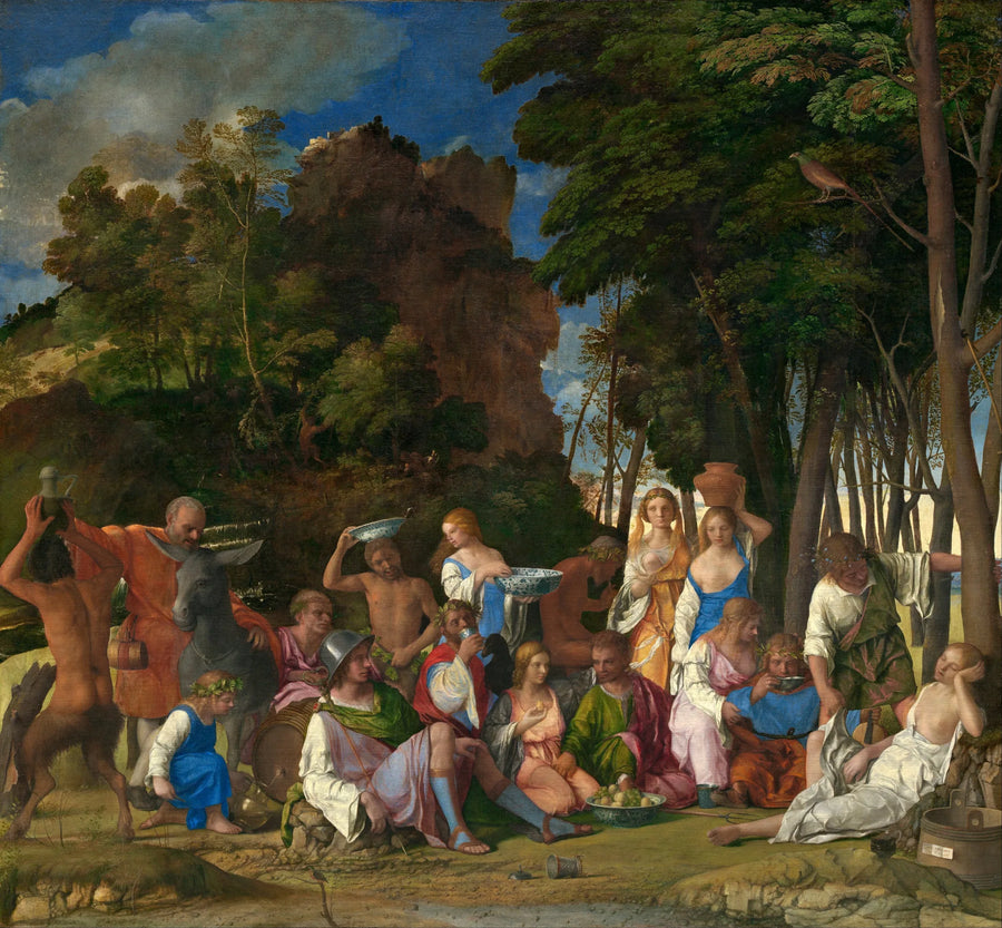 The Feast of the Gods - Giovanni Bellini
