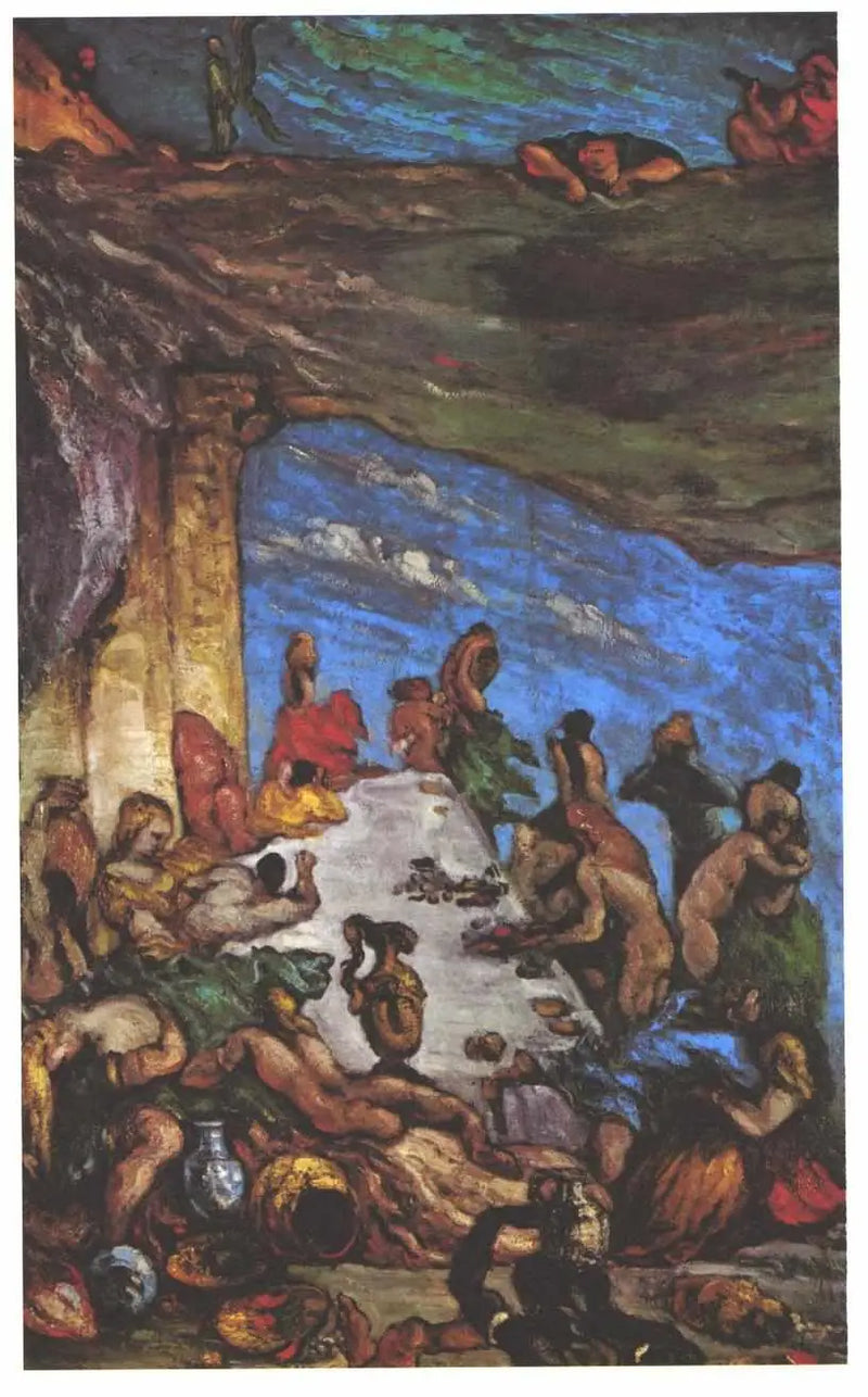 The Feast – The Orgy; The Banquet of Nebuchadnezzar - Paul Cézanne