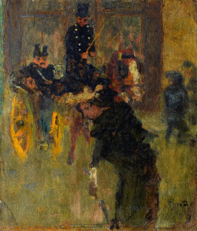 The Cab - Pierre Bonnard