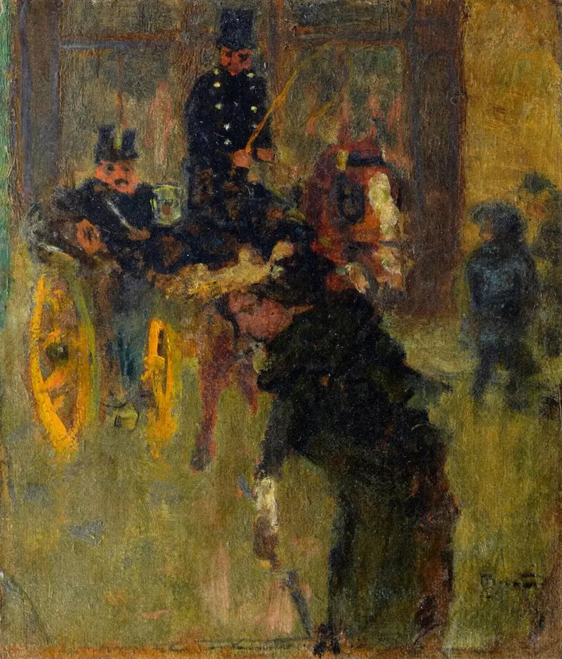The Cab - Pierre Bonnard