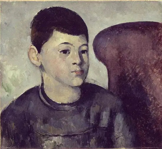 The Artist's Son in the Red Armchair - Paul Cézanne
