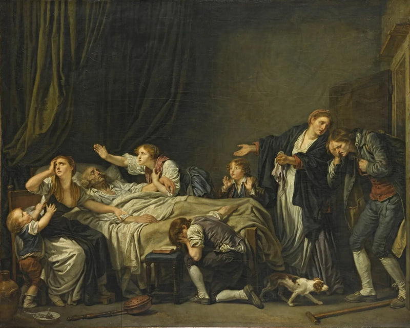 The Punished Son - Jean-Baptiste Greuze