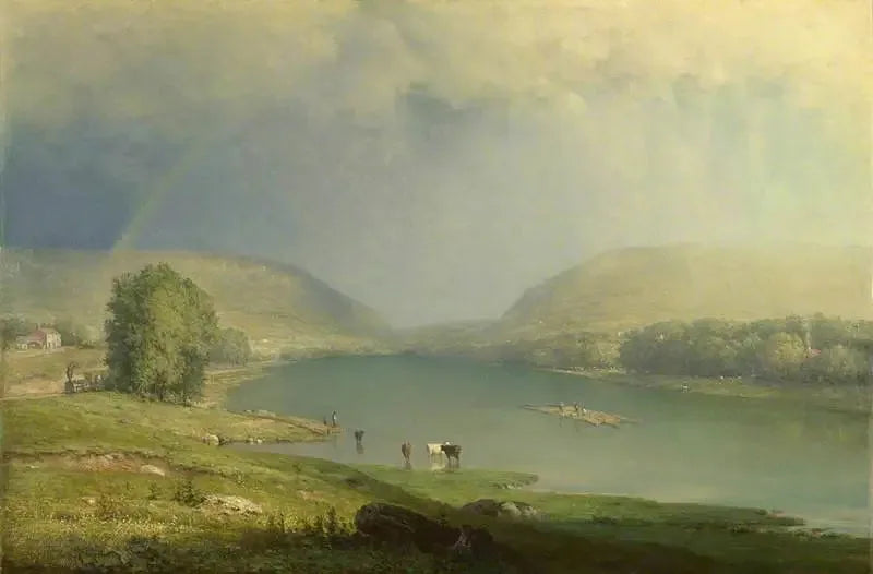 The Delaware Hydrological Fossa - George Inness