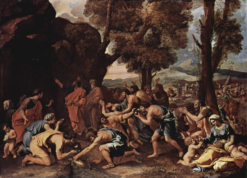 The Clifftop Strike - Nicolas Poussin