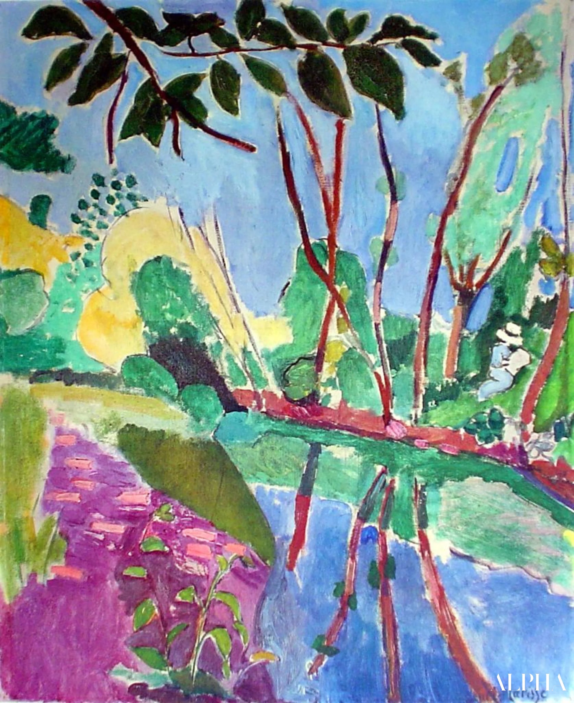 The seafront - Matisse - High-end reproductions of paintings and artworks