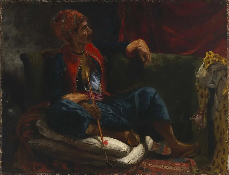 The Smoker - Eugène Delacroix