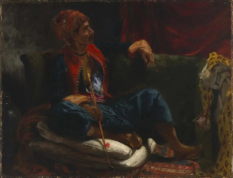 The Smoker - Eugène Delacroix