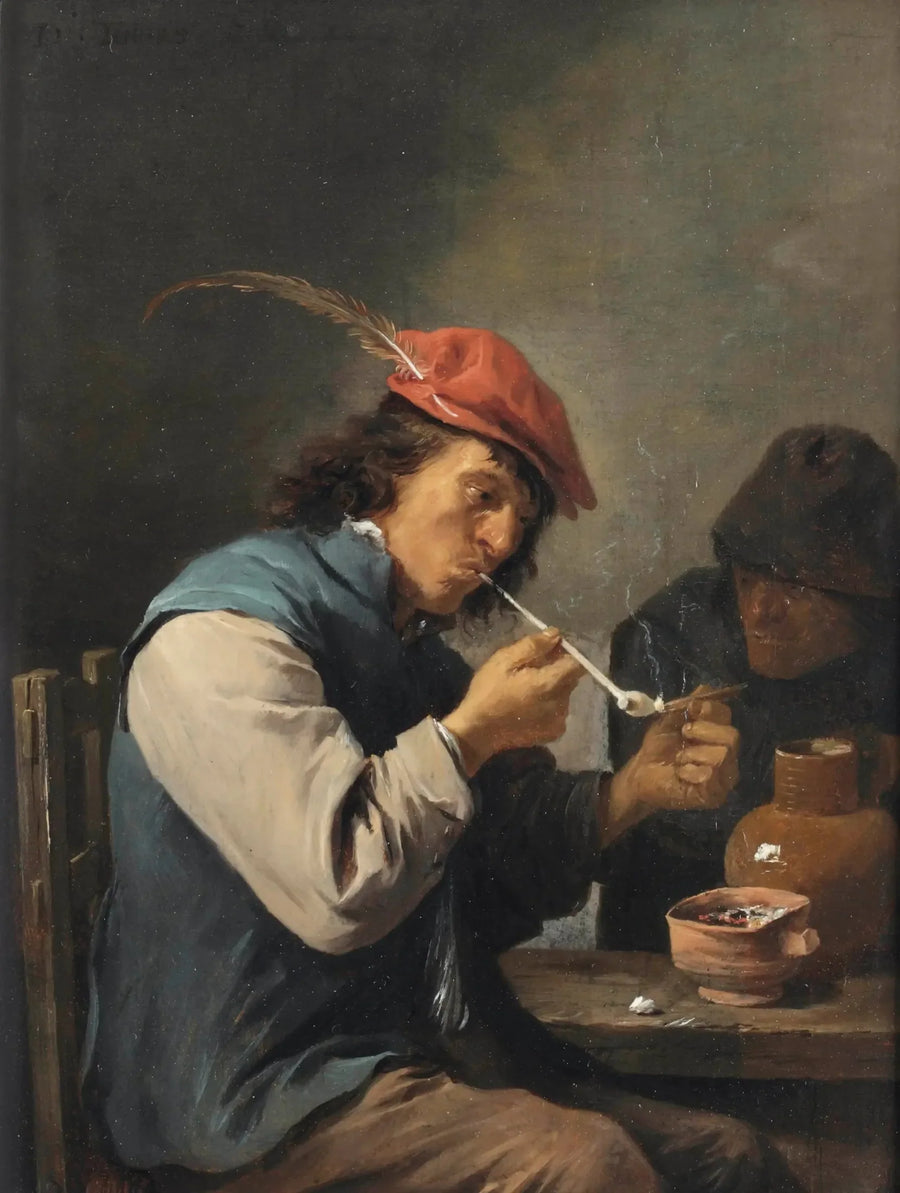 The Flemish Smoker - David Teniers the Younger