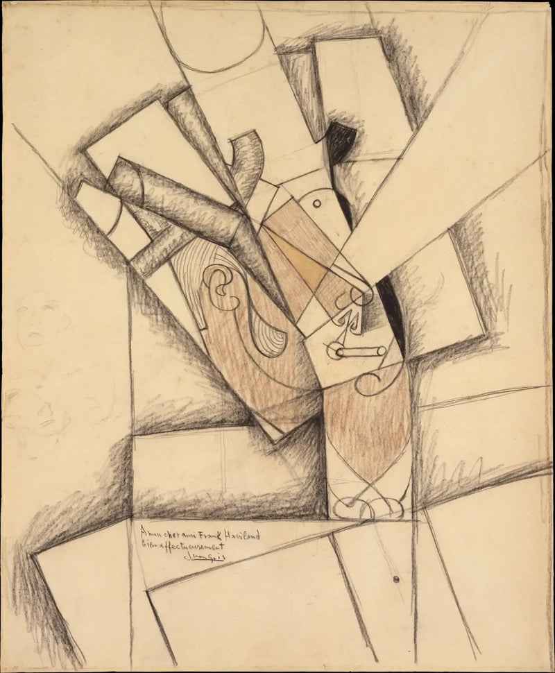 The smoker - Juan Gris