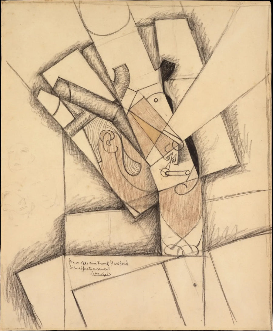 The smoker - Juan Gris