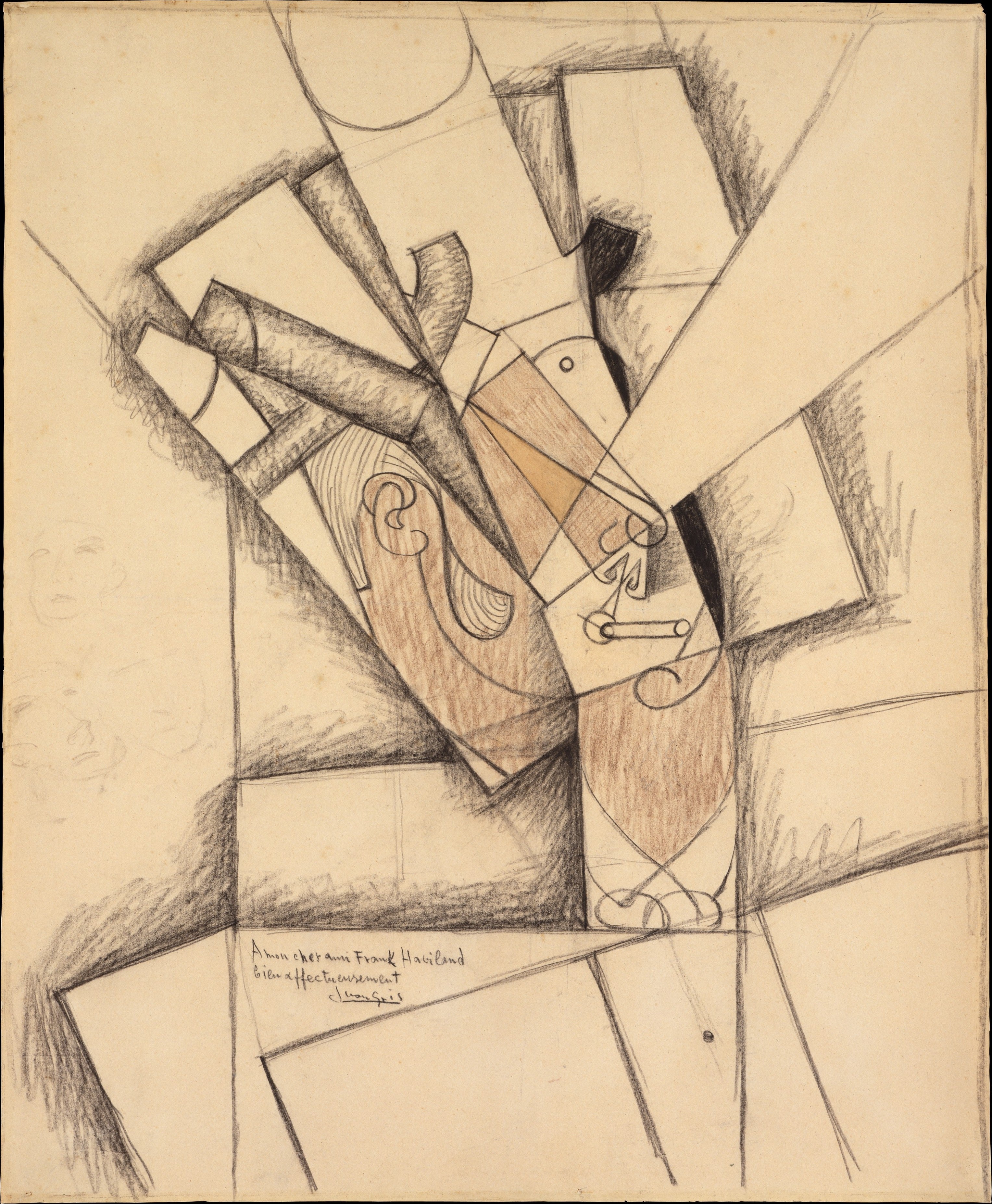 The smoker - Juan Gris
