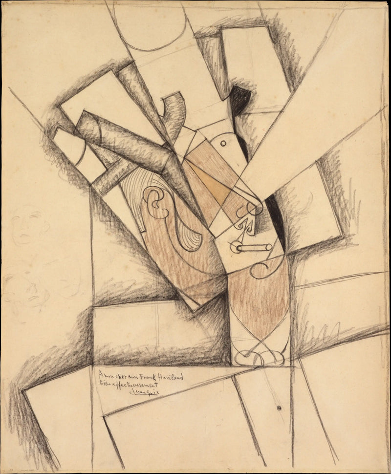 The smoker - Juan Gris