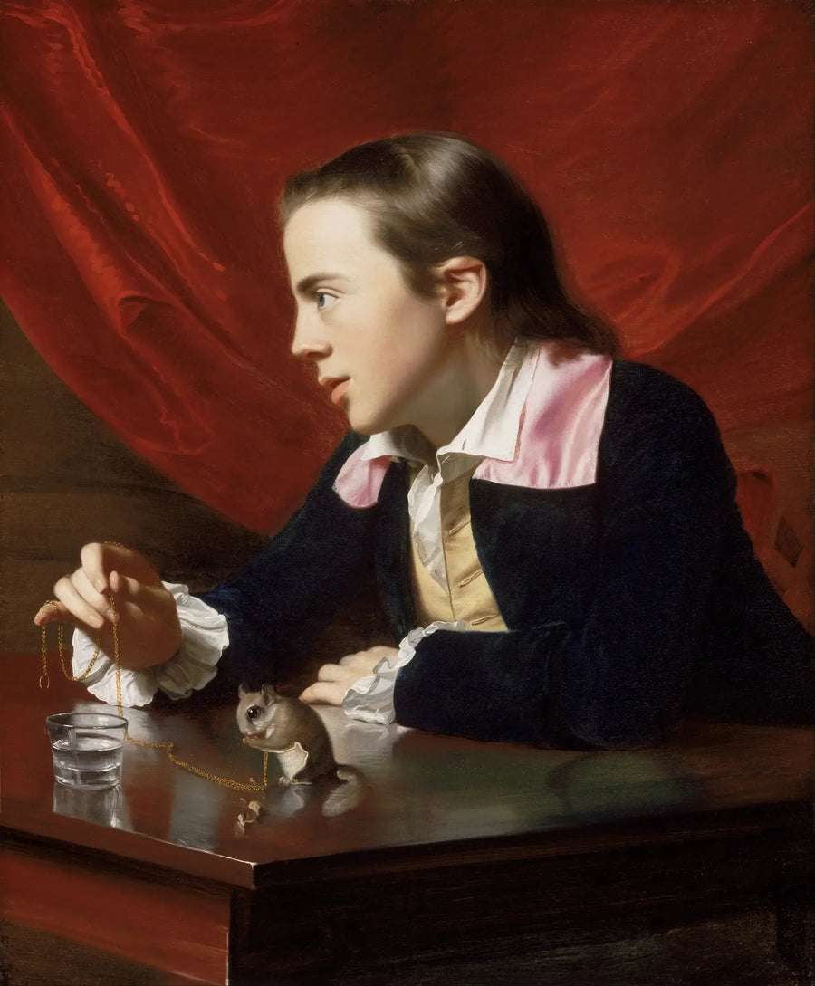 The Boy with the Squirrel - John Singleton Copley