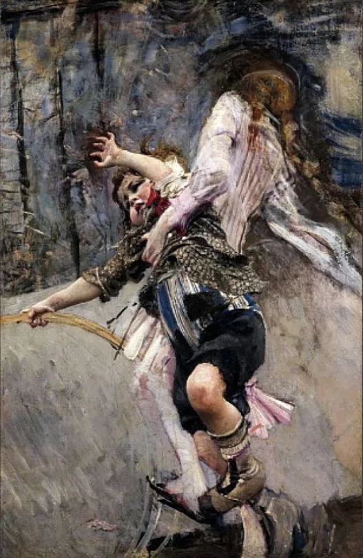 The Boy with the Hoop - Giovanni Boldini