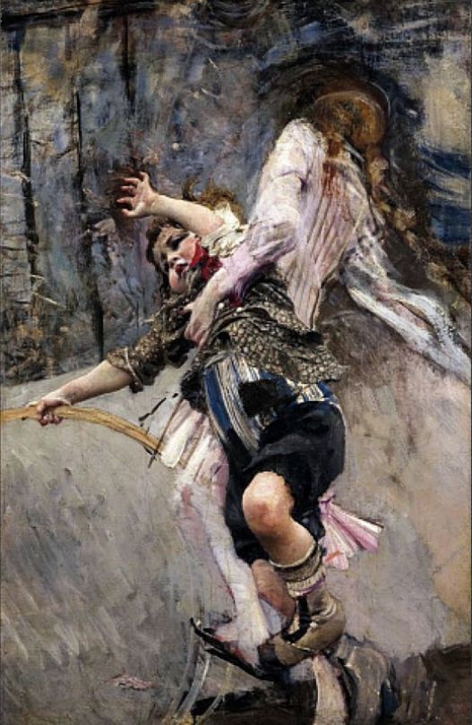 The Boy with the Hoop - Giovanni Boldini