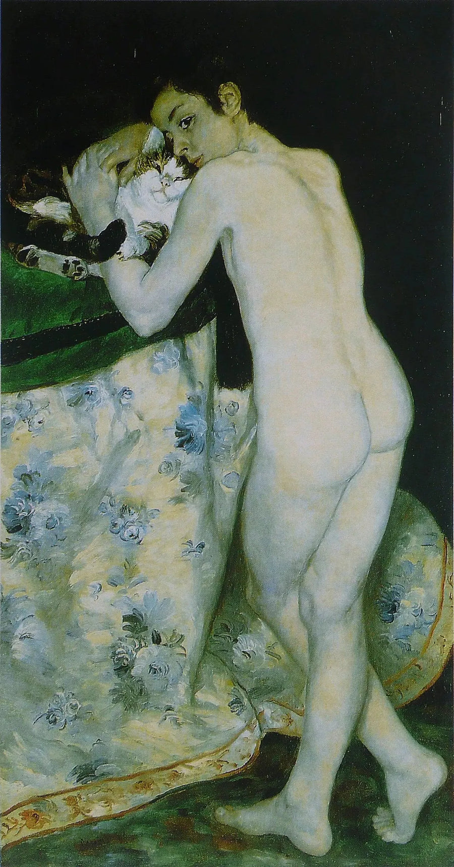 The Boy with the Cat - Pierre-Auguste Renoir