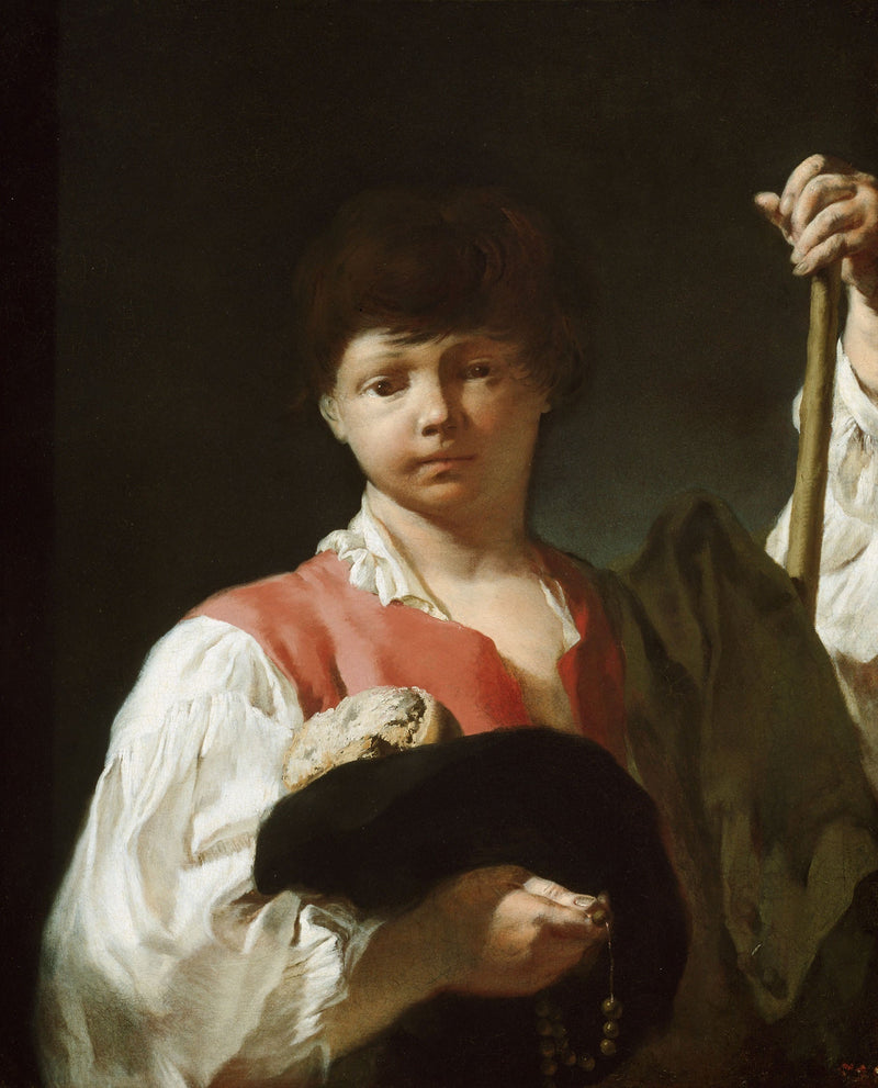 The Beggar Boy (The Young Pilgrim) - Giovanni Battista Piazzetta