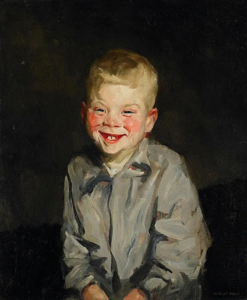The Boy Who Laughs (Jopie van Slouten) - Robert Henri