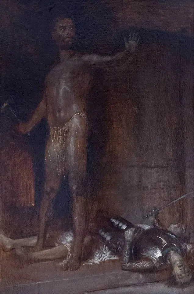 The Guardian of the Treasure - Arnold Böcklin