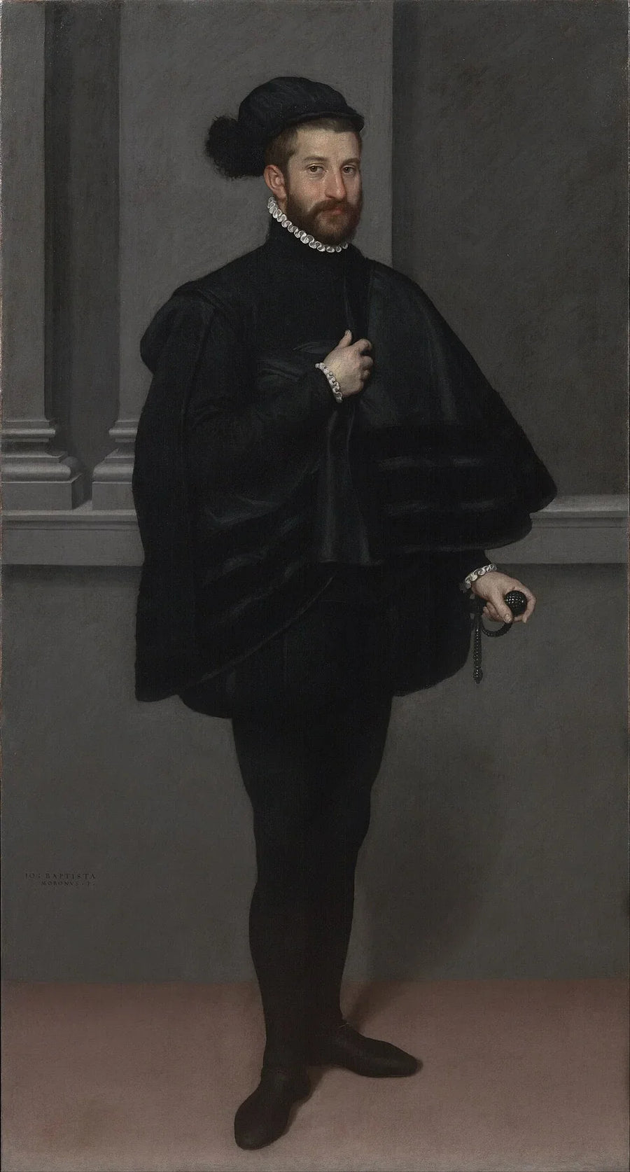 The Gentleman in Black - Giovanni Battista Moroni